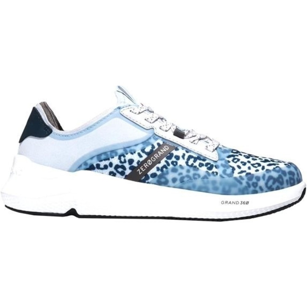 NEW Cole Haan Zerogrand Womens‎ 9.5 Tennis Blue/Leopard Shoes
